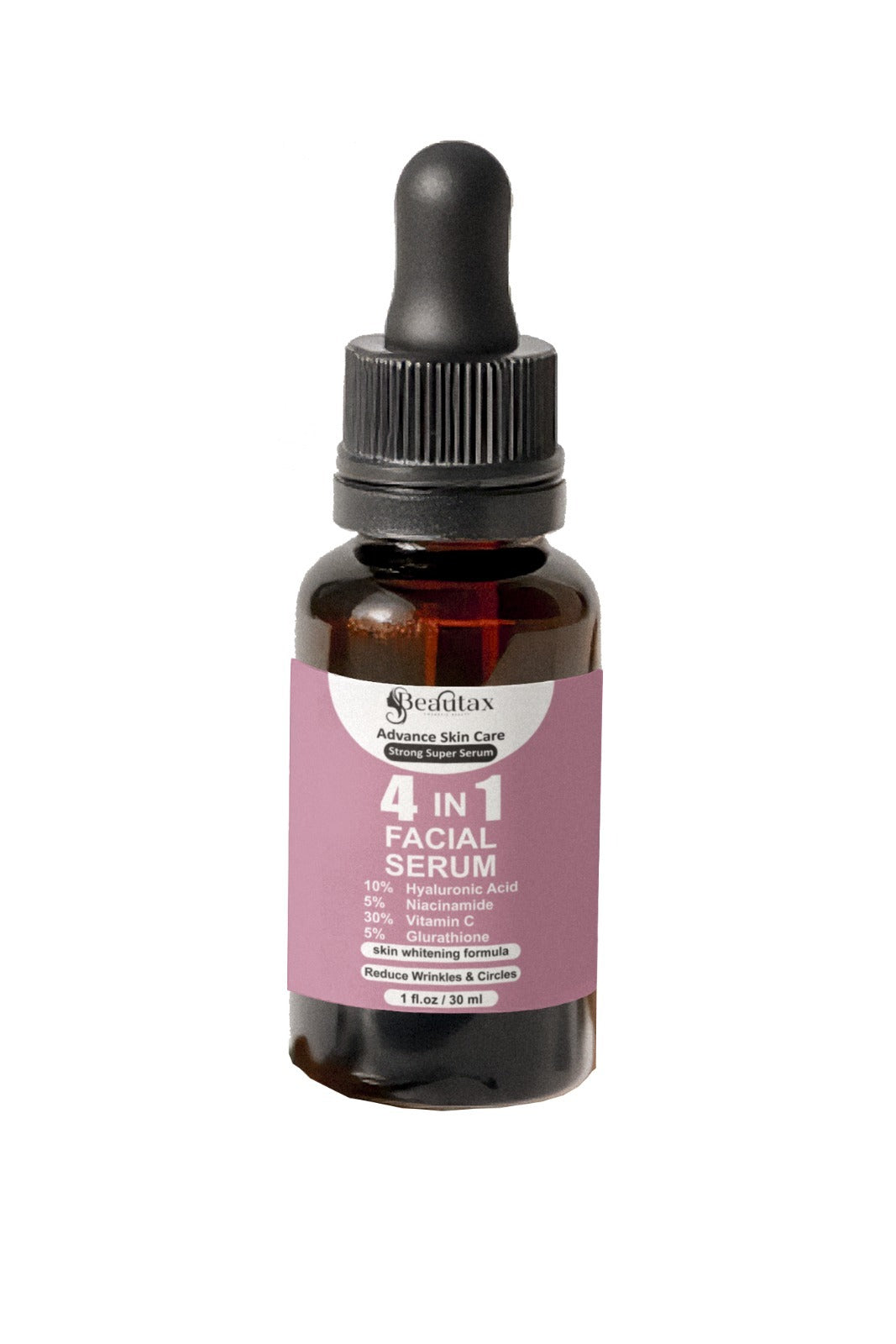 4-in-1 Glowing Serum for Radiant Skin, Hydration, Brightening & Smooth Texture