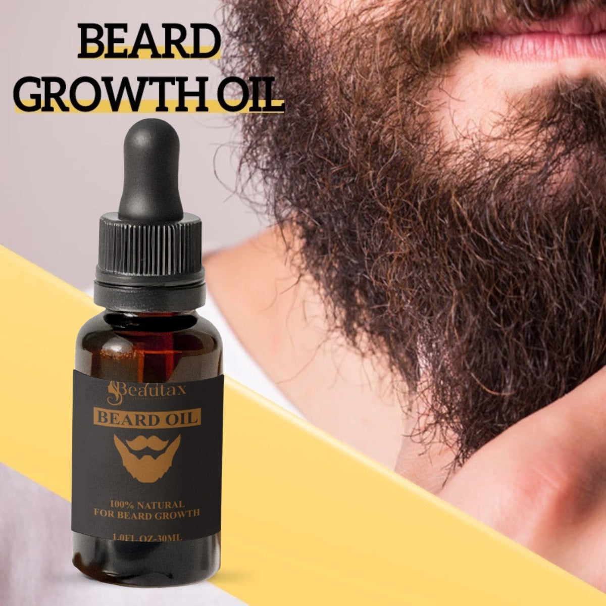 Gentleman’s Grooming Luxe Beard Oil for Smooth, Healthy Growth