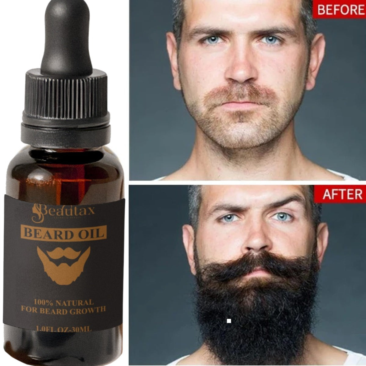 Gentleman’s Grooming Luxe Beard Oil for Smooth, Healthy Growth